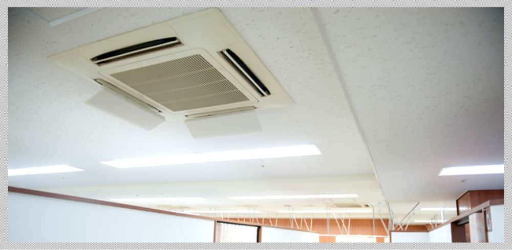 エアコンがある天井