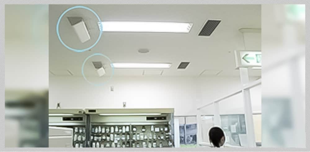 エアコンがいついた天井