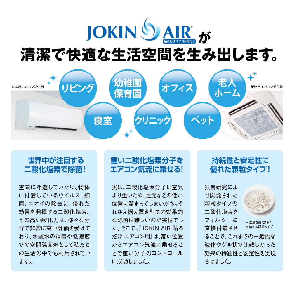 ジョキンエアー　貼るだけ【エアコン用 38】