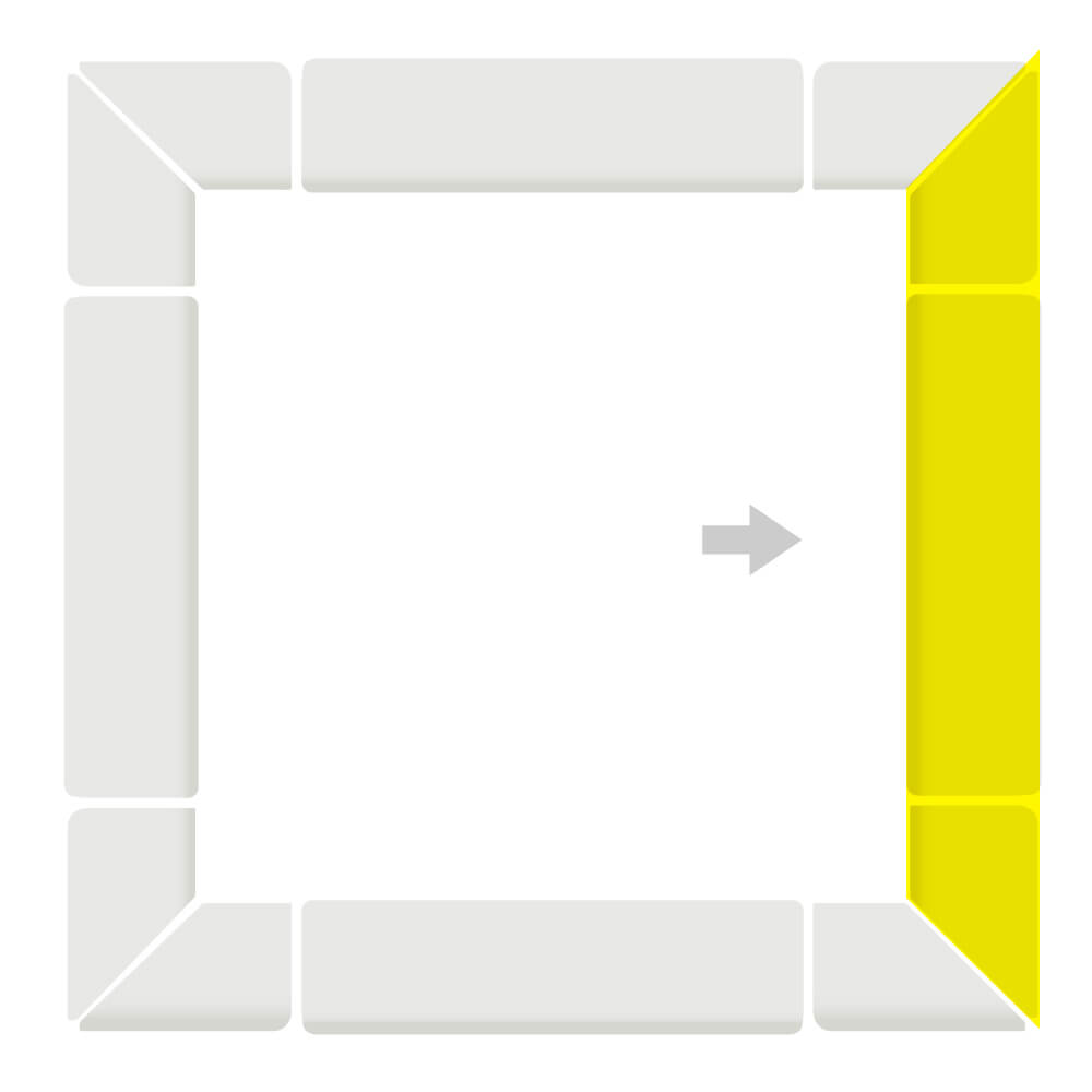 エアーウィング・スクエア（1辺入）